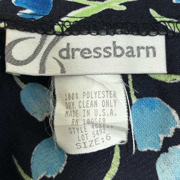 Dressbarn Tulip Floral Midi Skirt Size 6 Soft Girl Y2K Dainty Summer Spring - Picture 4 of 4